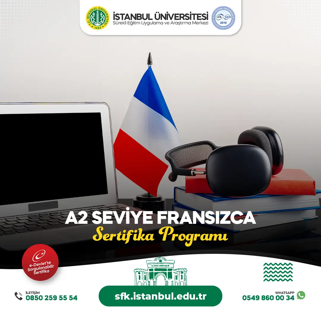 A2 Seviye Fransızca Eğitimi